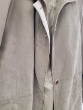 Charger l&#39;image dans la galerie, Veste en suédine kaki taille m
