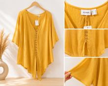 Charger l'image dans la galerie, Blouse jaune taille m
