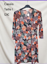 Charger l&#39;image dans la galerie, Robe cassis taille L
