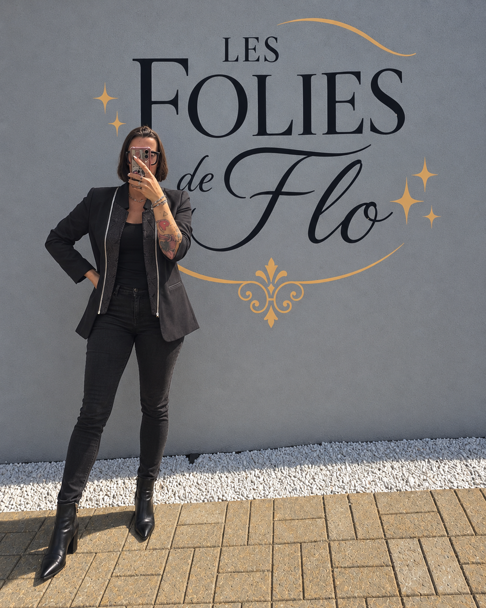 Blazer noir ikks taille m