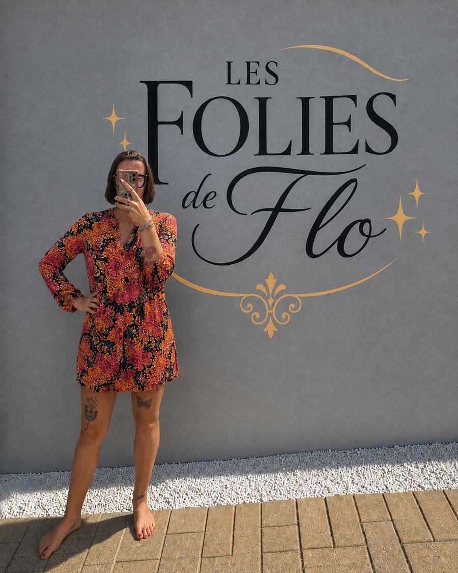 Robe coloree taille m