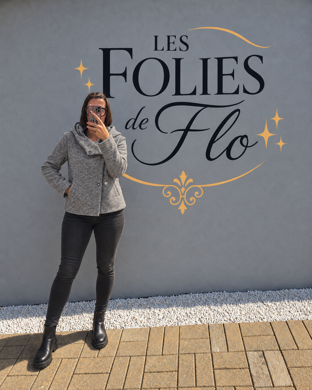 Gilet gris taille s