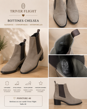 Charger l'image dans la galerie, Bottine beige chelsea pointure 40
