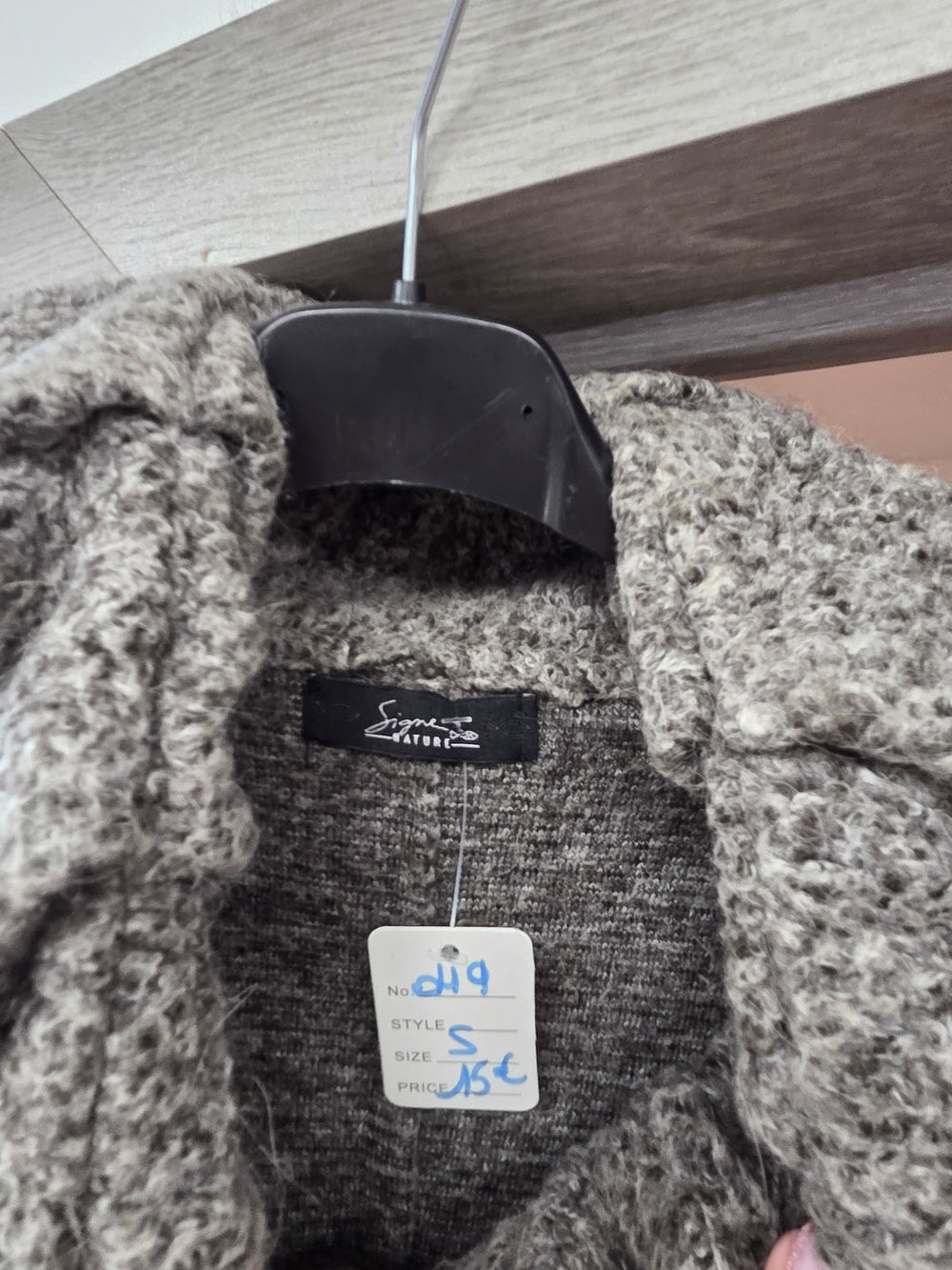 Veste grise taille s