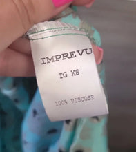 Charger l&#39;image dans la galerie, Robe verte imprevu taille xs
