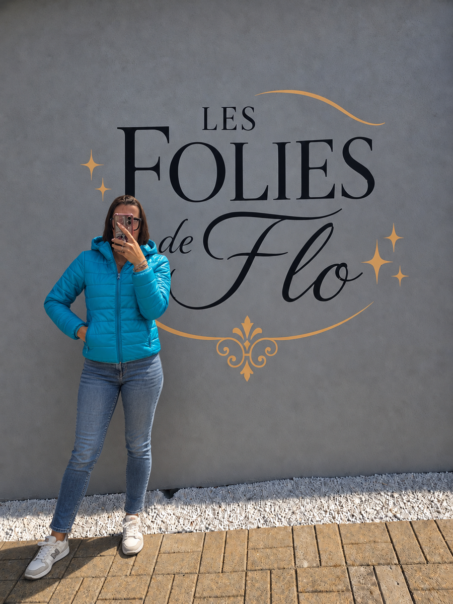 Veste bleue taille m