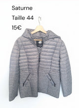 Charger l&#39;image dans la galerie, Manteau gris Saturne taille 44

