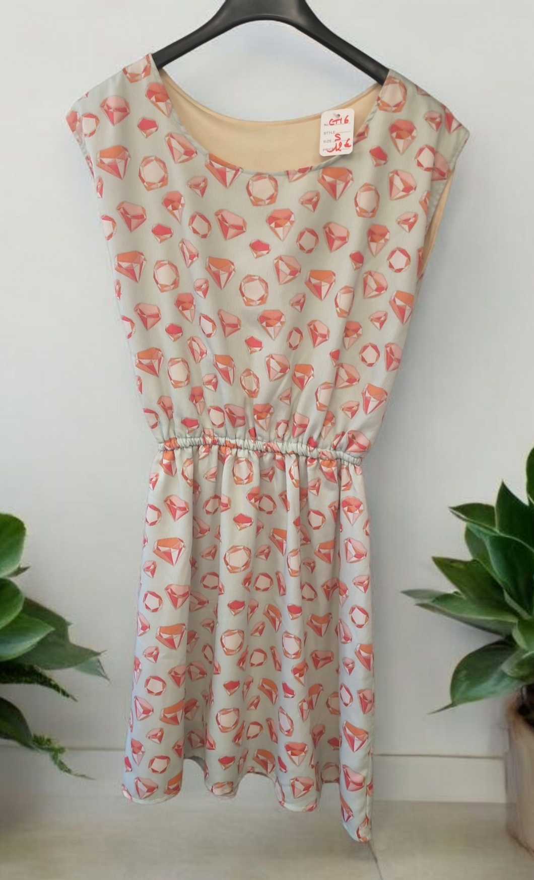 Robe menthe taille s