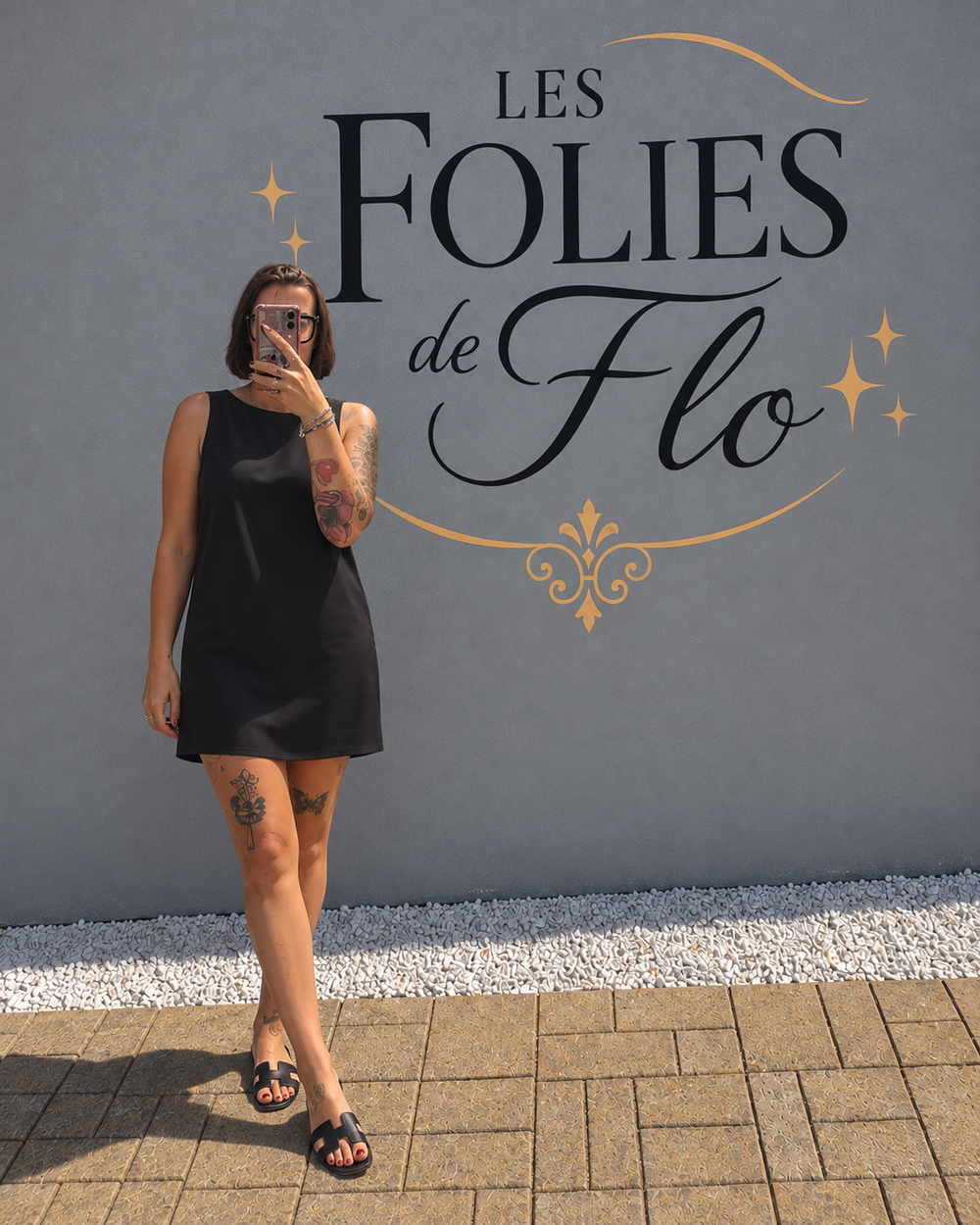 Robe noire taille L