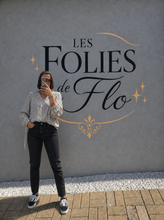 Charger l'image dans la galerie, Blouse noire et blanche
