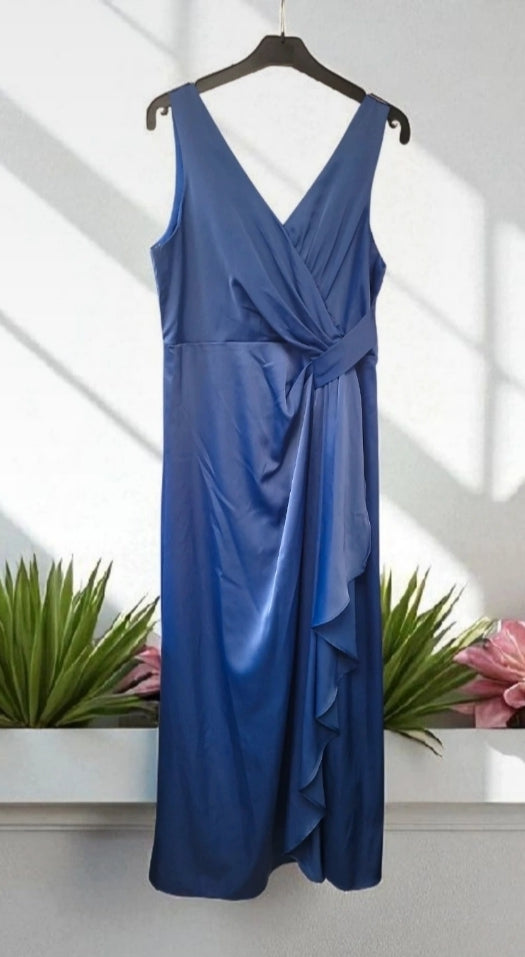 Robe bleue taille L