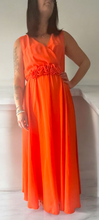 Charger l&#39;image dans la galerie, Robe orange rinascimento taille xl
