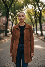 Charger l&#39;image dans la galerie, Veste street one en cuir taille s
