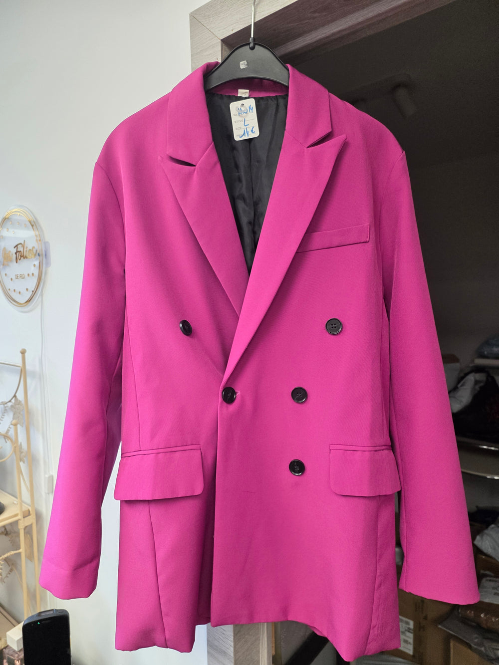 Blazer mauve taille L