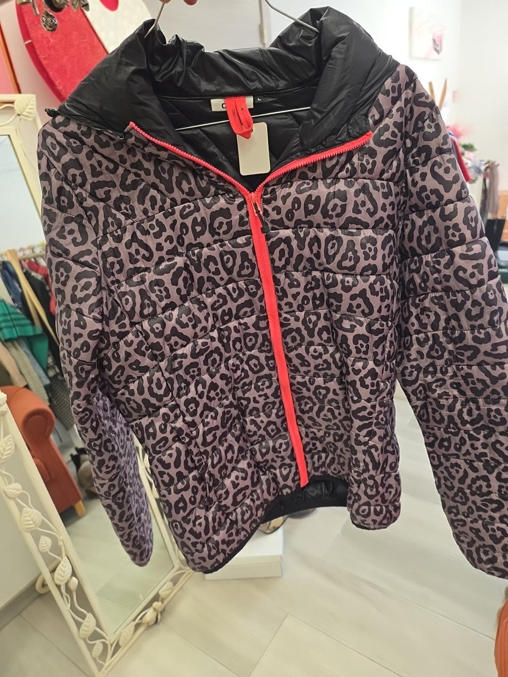 Veste leopard taille L