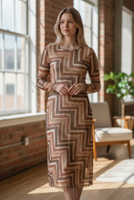 Charger l'image dans la galerie, Robe brune taille m
