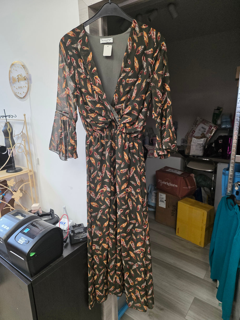 Robe kaki taille m