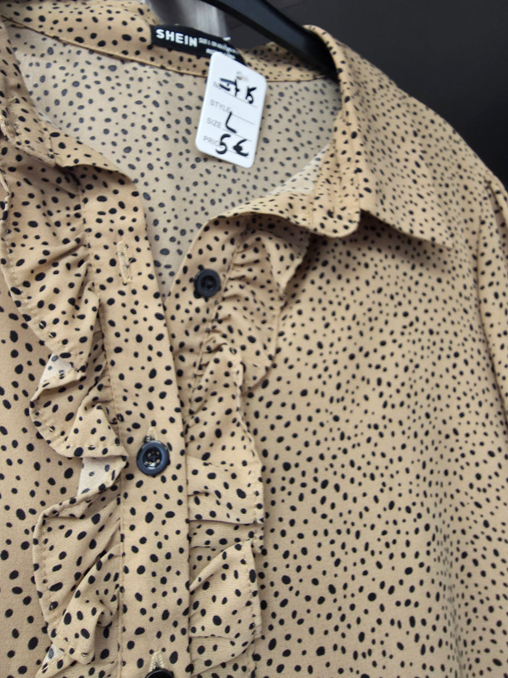 Blouse leopard taille L