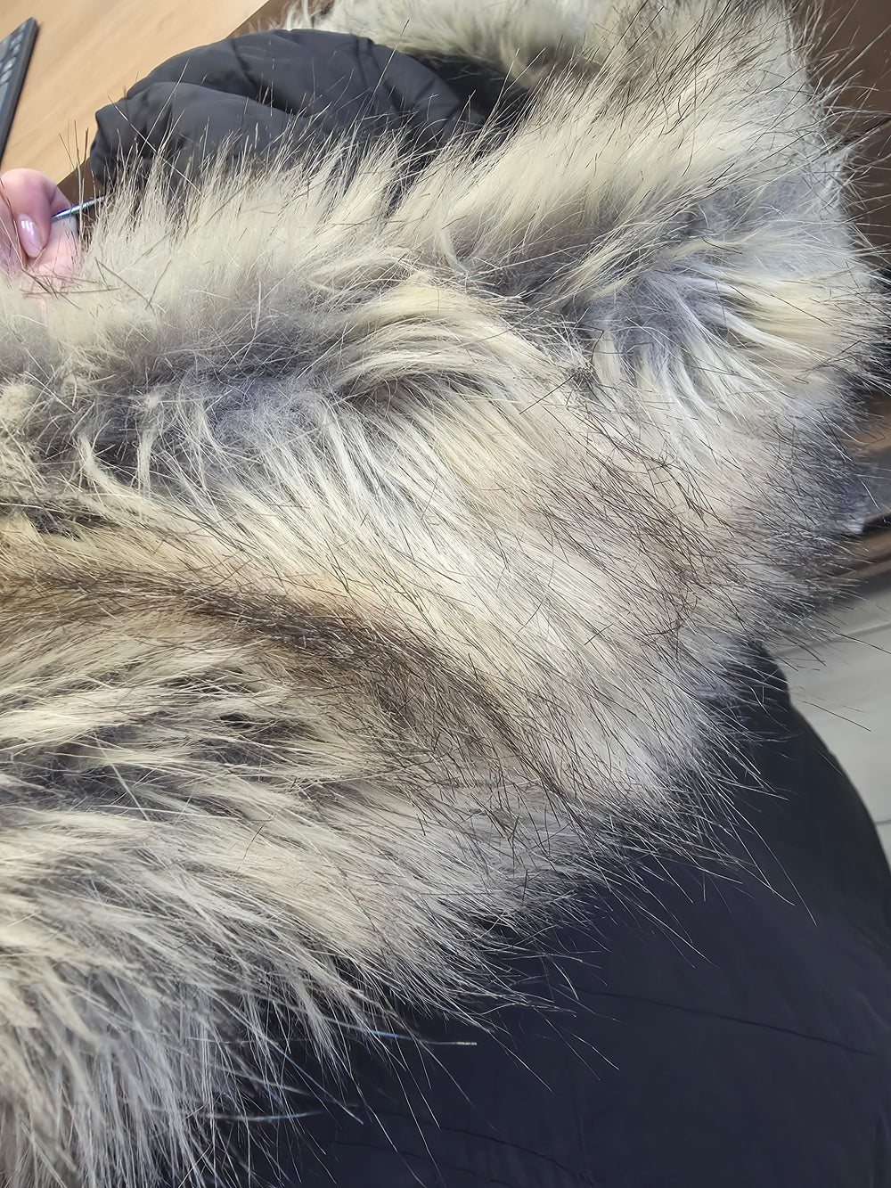Manteau noir edc taille m