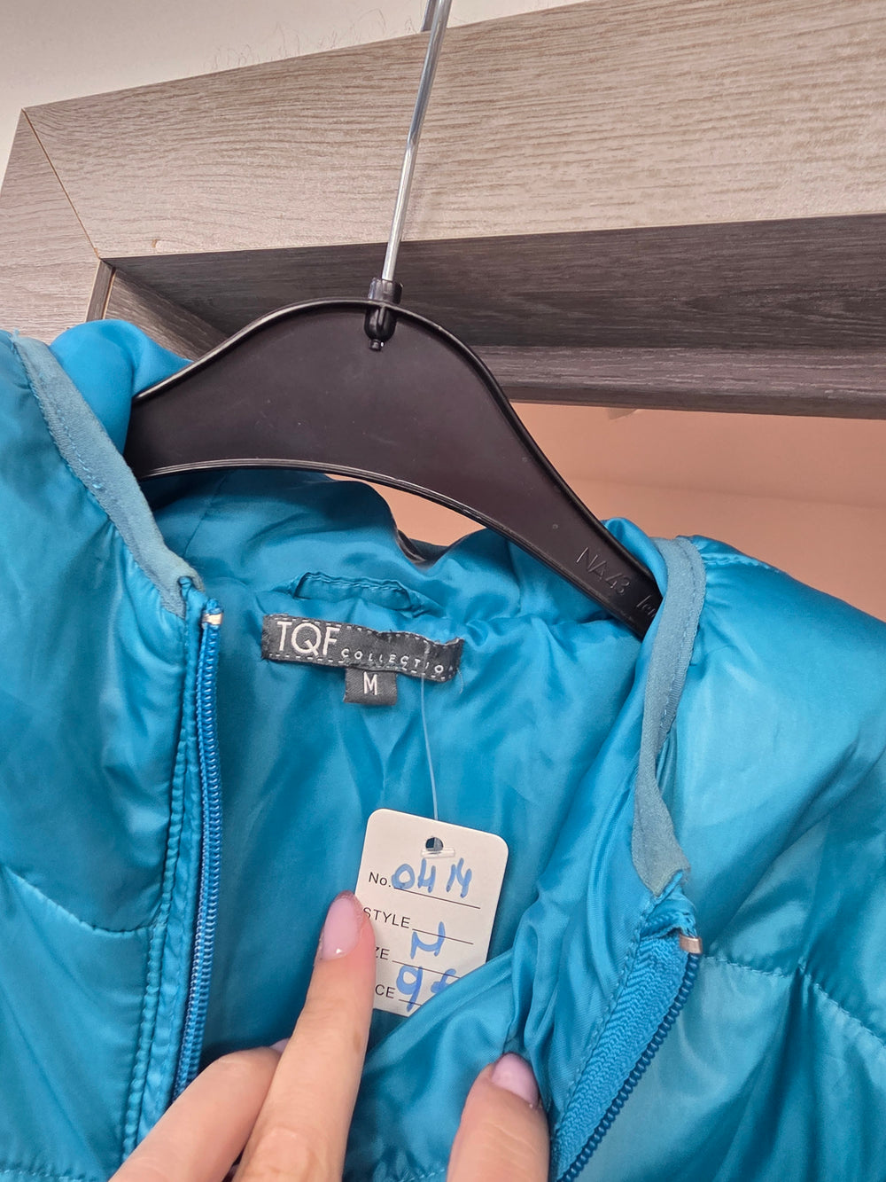 Veste bleue taille m