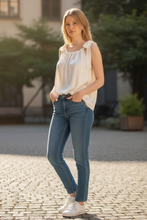 Charger l'image dans la galerie, Blouse beige nacrée taille unique

