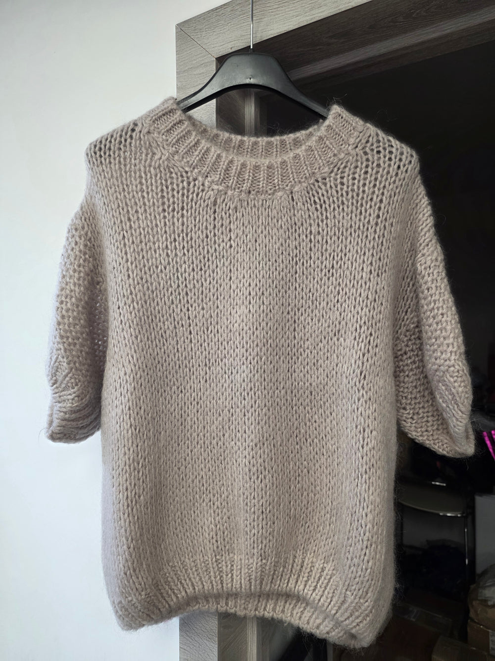 Pull taupe t.unique