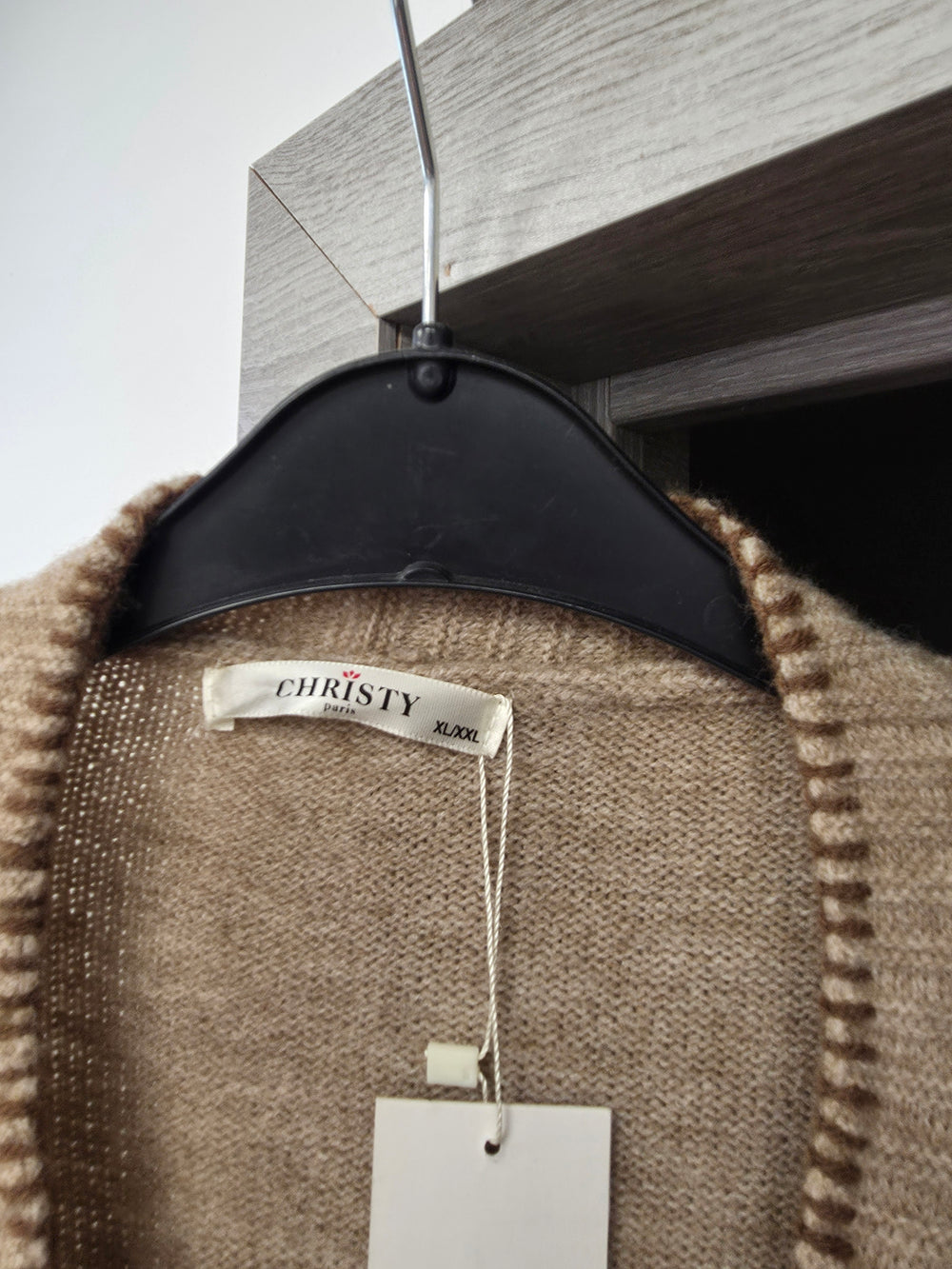 Gilet beige neuf taille xl