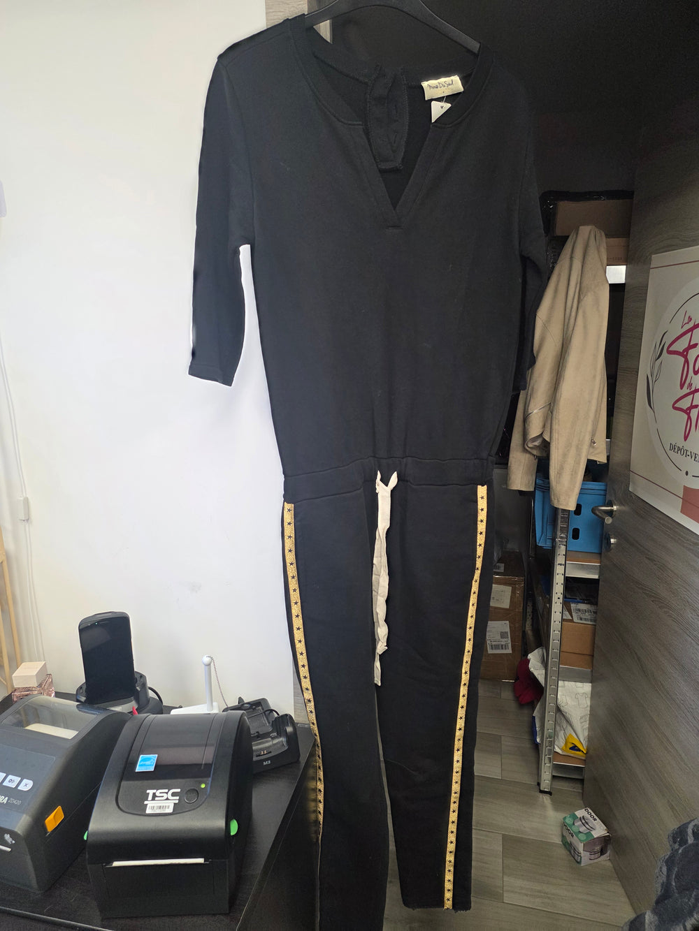 Combinaison noire taille L