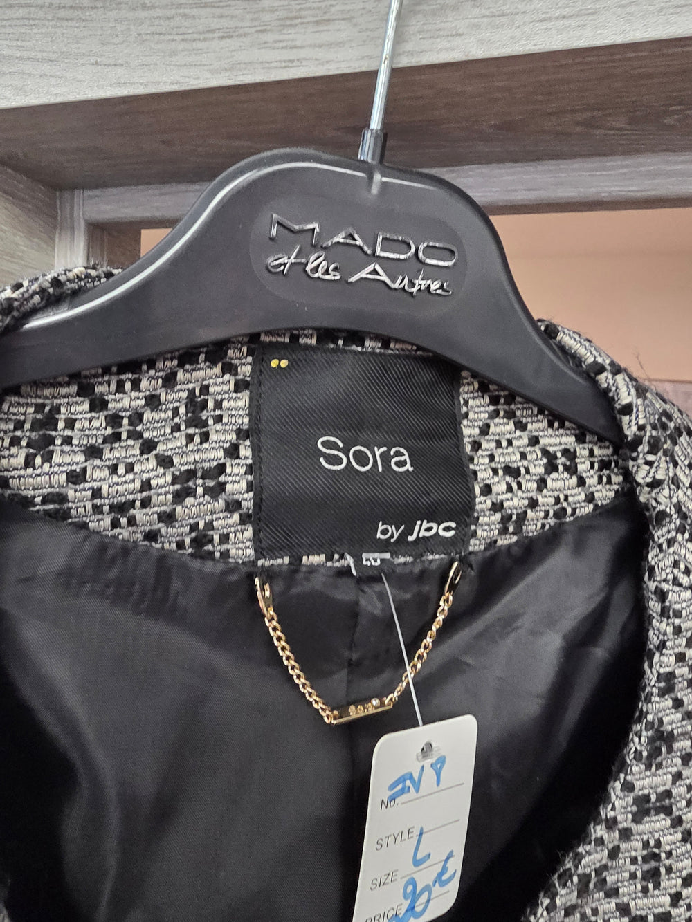 Veste jbc grise taille L