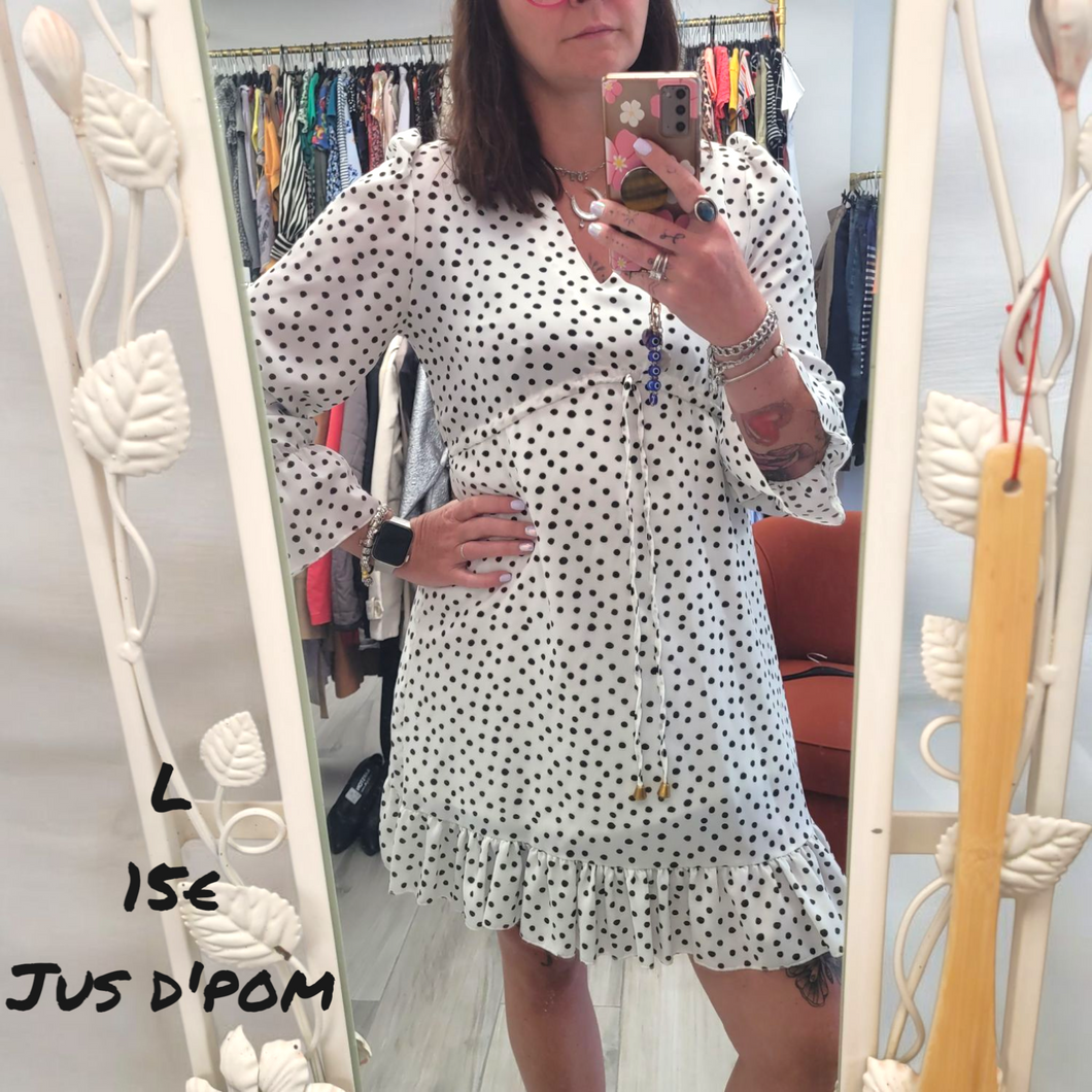 Robe a poids jus de pom taille L