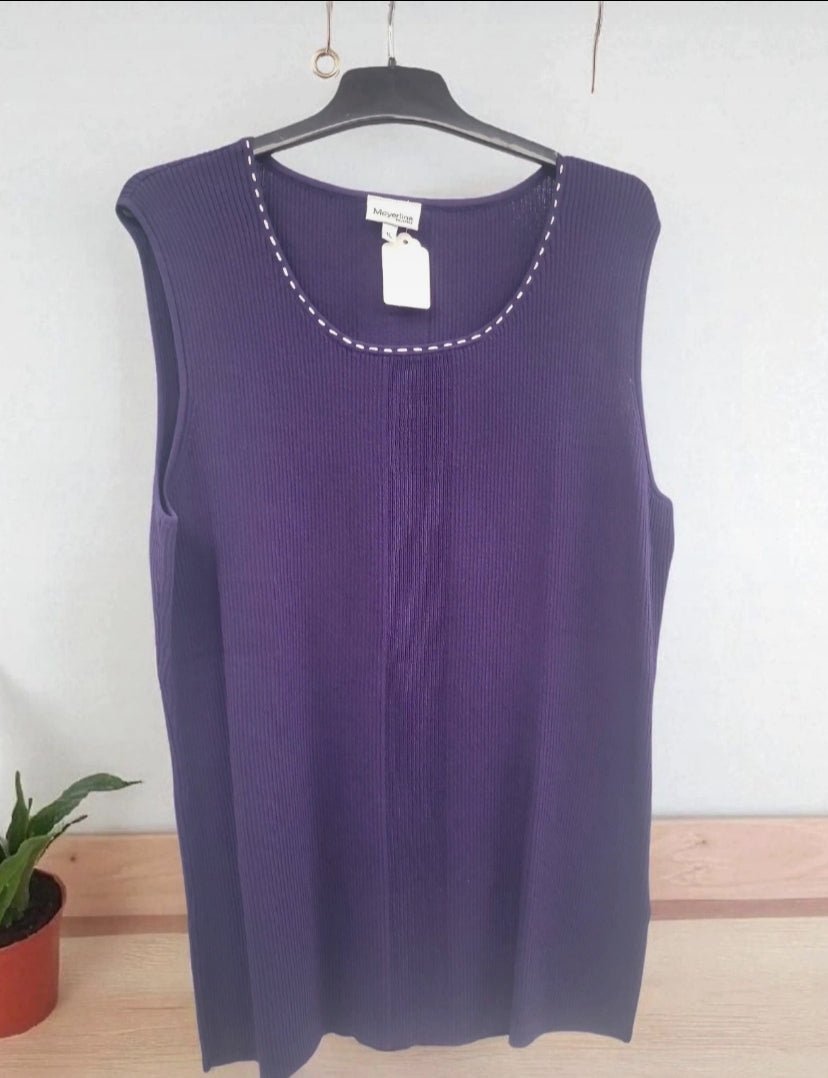 Blouse mauve mayerline taille L