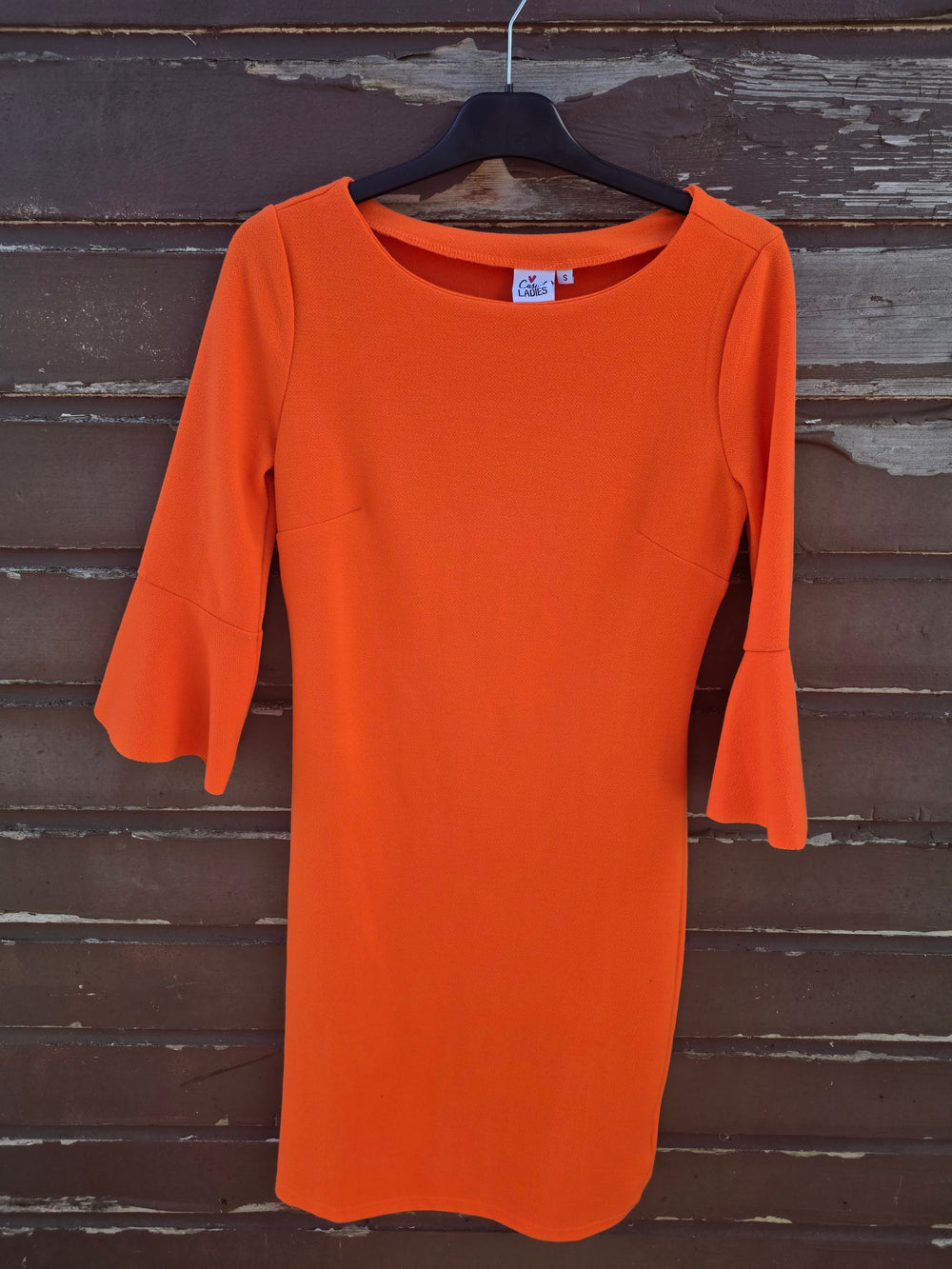 Robe orange taille s