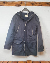 Charger l&#39;image dans la galerie, Manteau bleu marine ikks taille s

