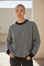 Charger l&#39;image dans la galerie, Blouse pied de poule lolaliza taille 44
