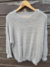 Charger l'image dans la galerie, Pull pilou gris beige taille L
