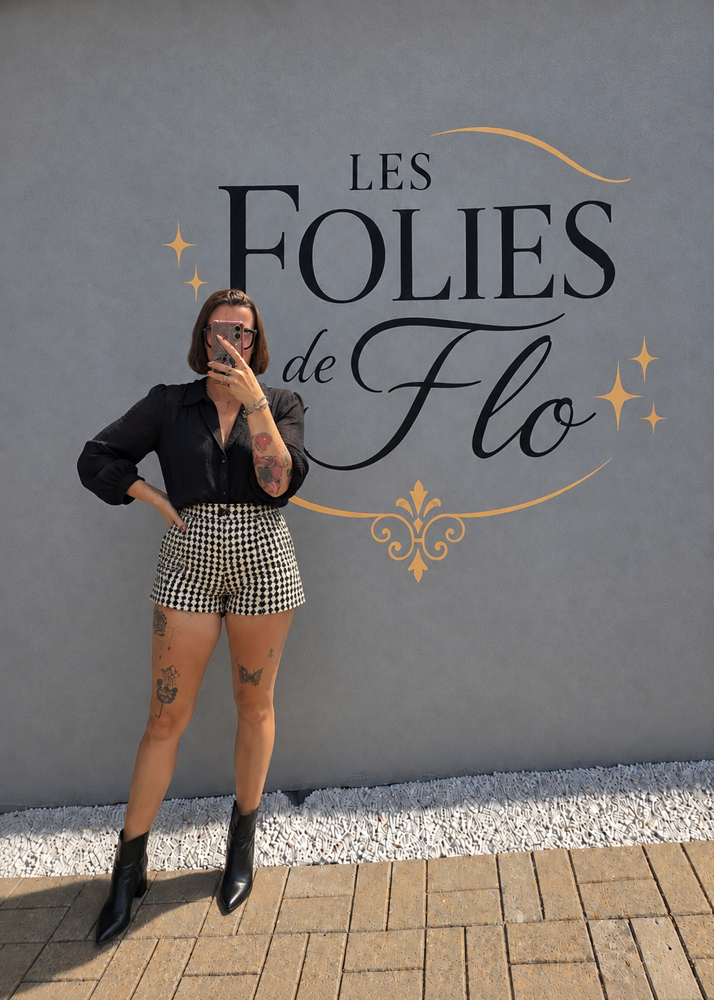 Short beige taille xl