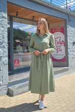 Charger l'image dans la galerie, Robe verte neuve taille s
