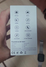 Charger l&#39;image dans la galerie, Montre argentée connectee tekday
