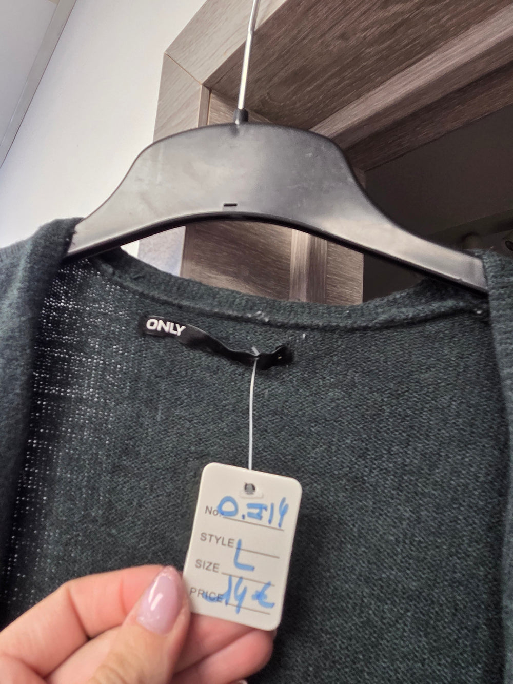 Gilet long ligne taille L