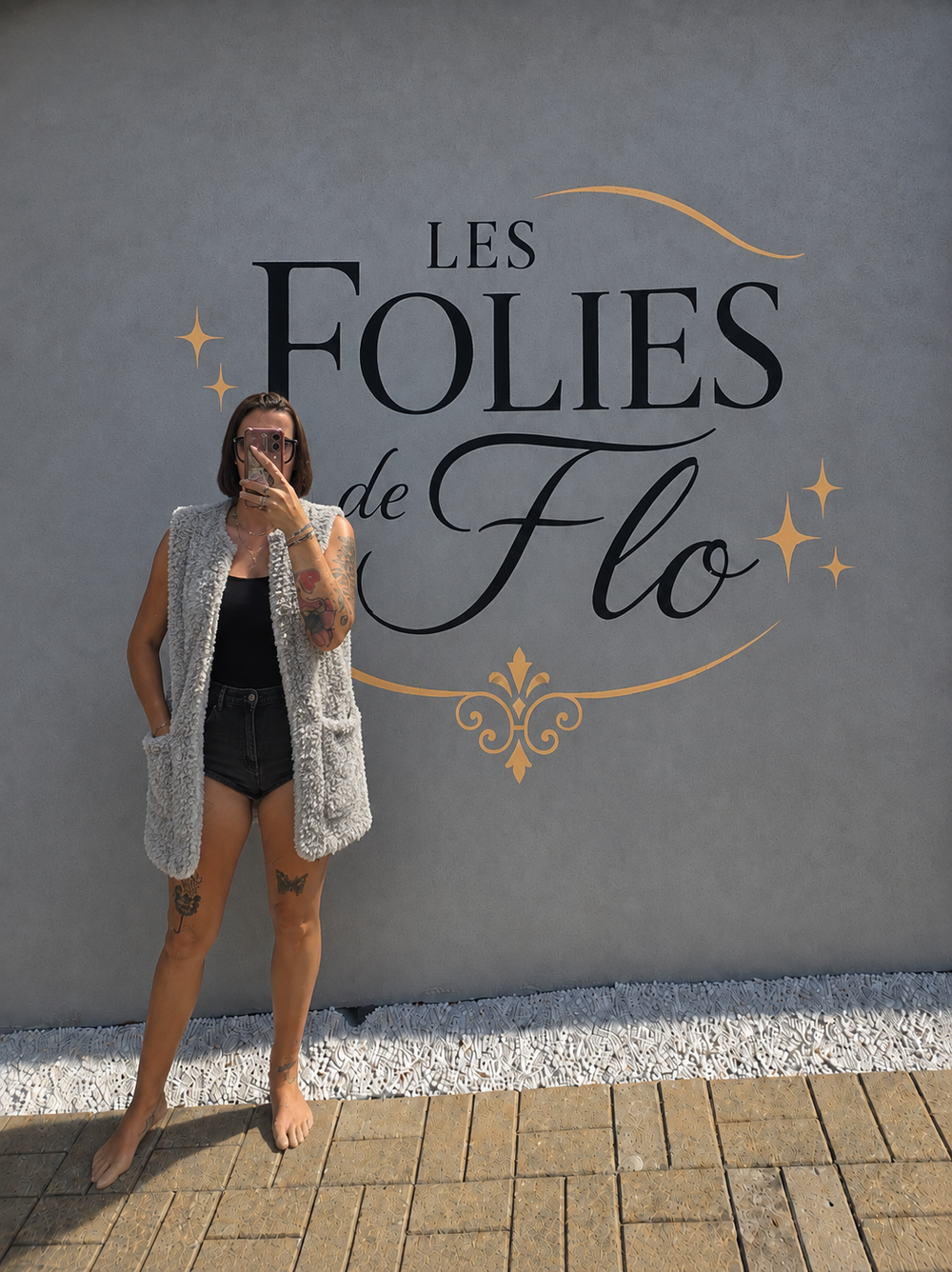 Long gilet pilou taille unique