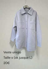 Charger l'image dans la galerie, Veste gris bleue taille s (ok jusque L) uniqlo
