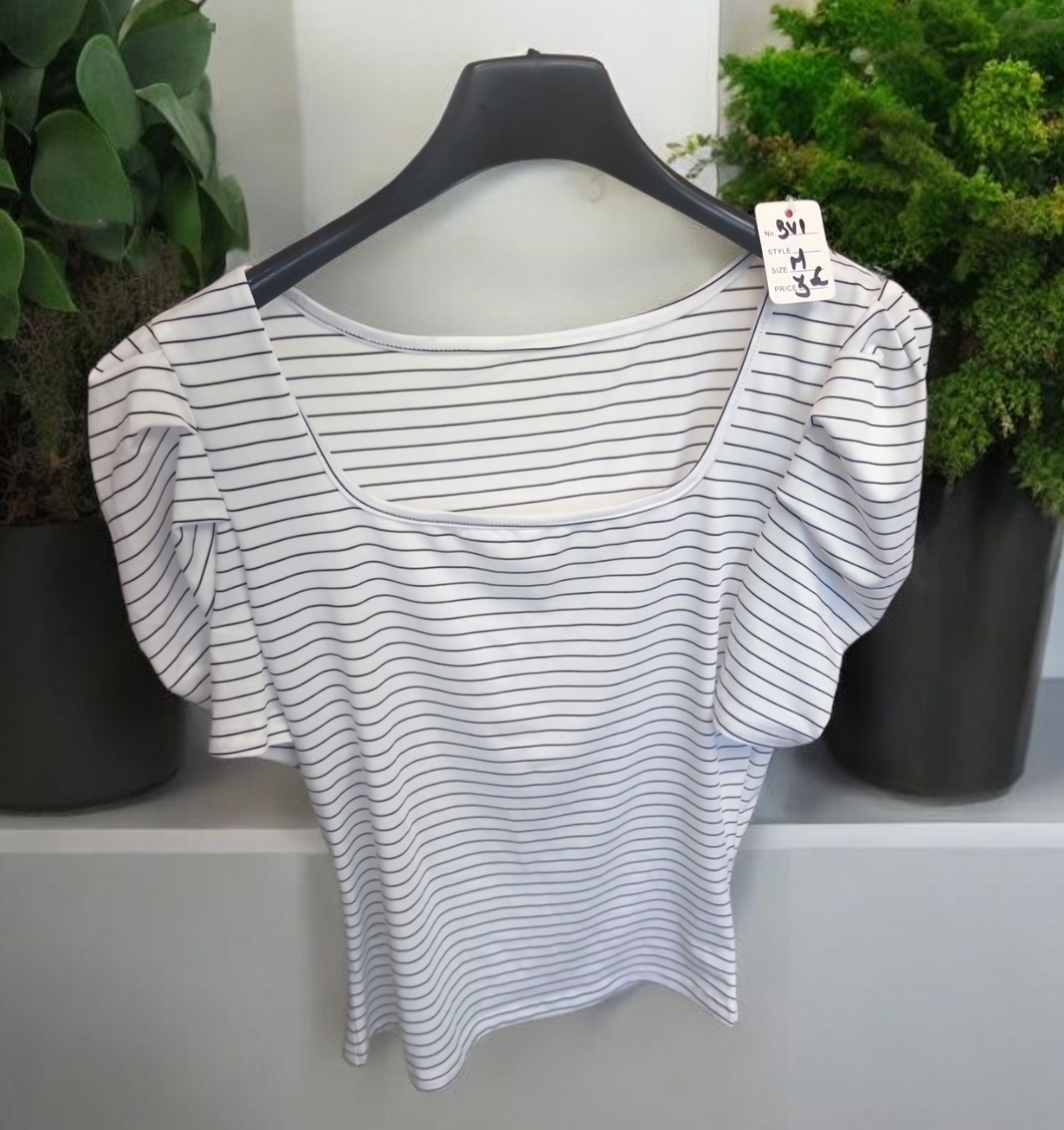 Blouse lignée taille m