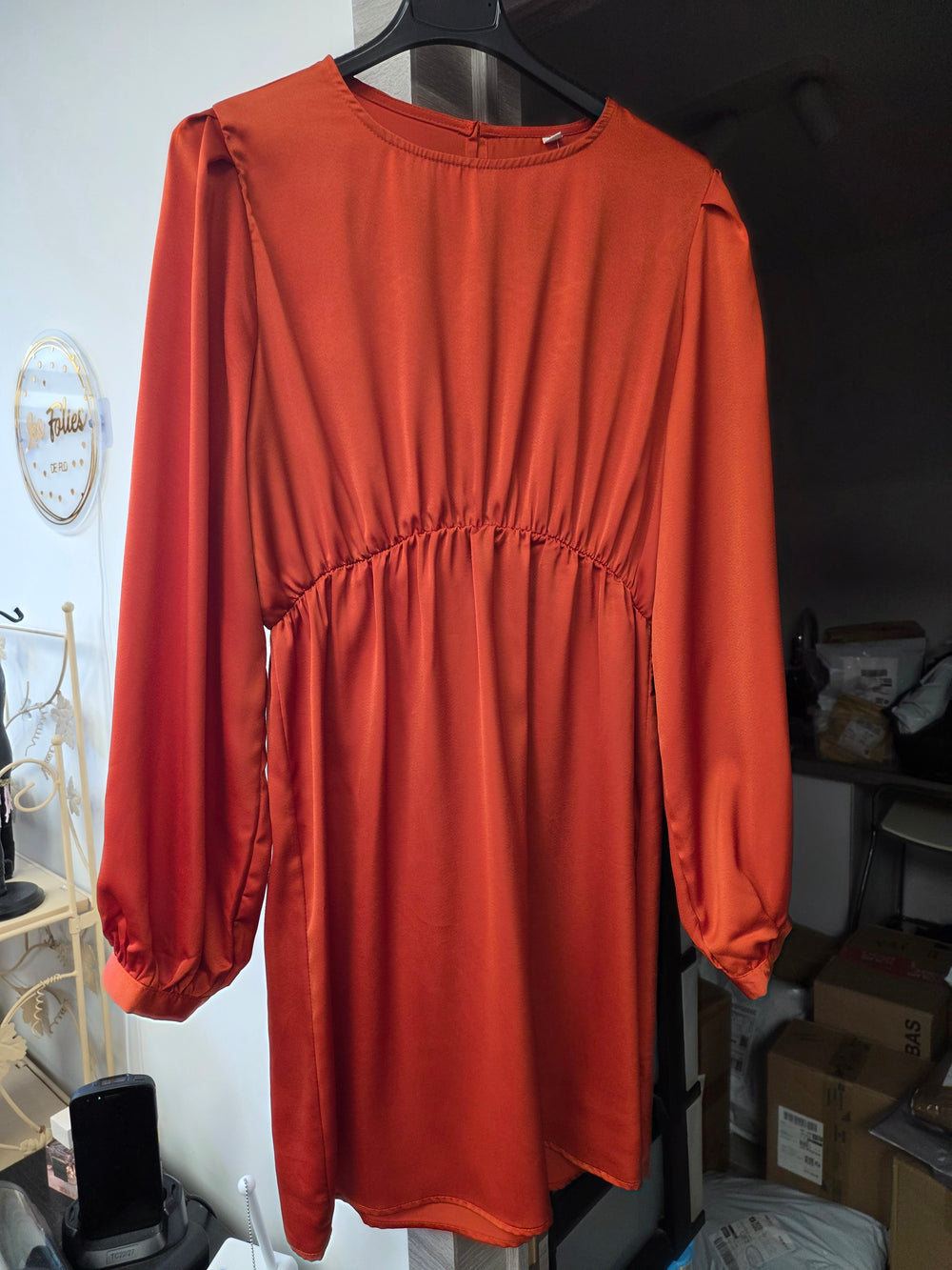 Robe rouille taille L