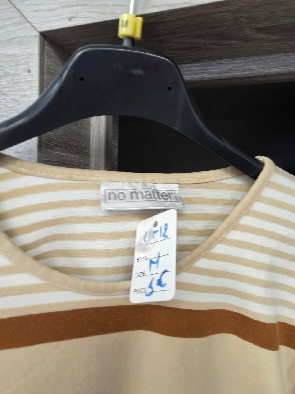 Pull ligne beige taille m