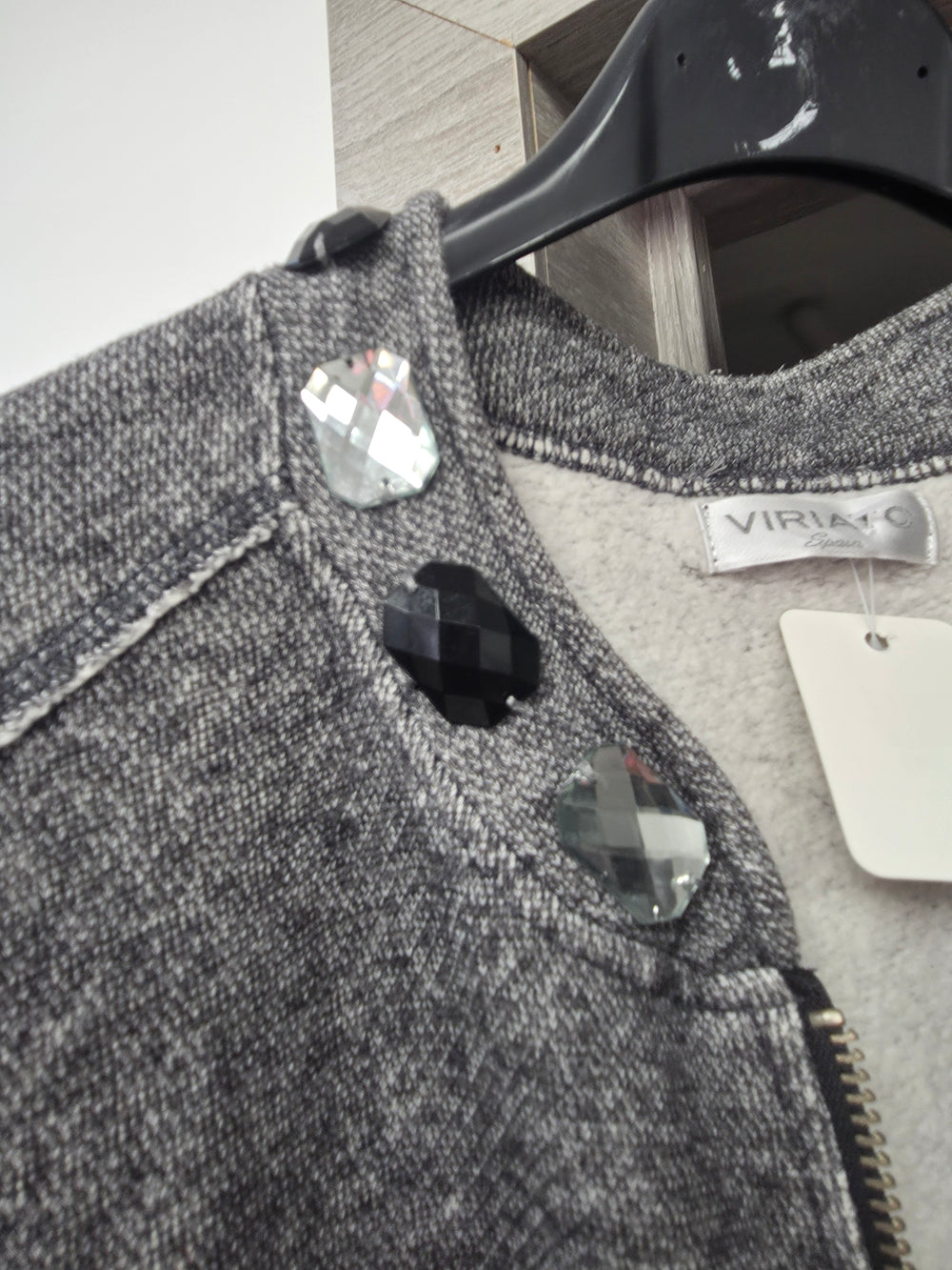 Veste grise taille m
