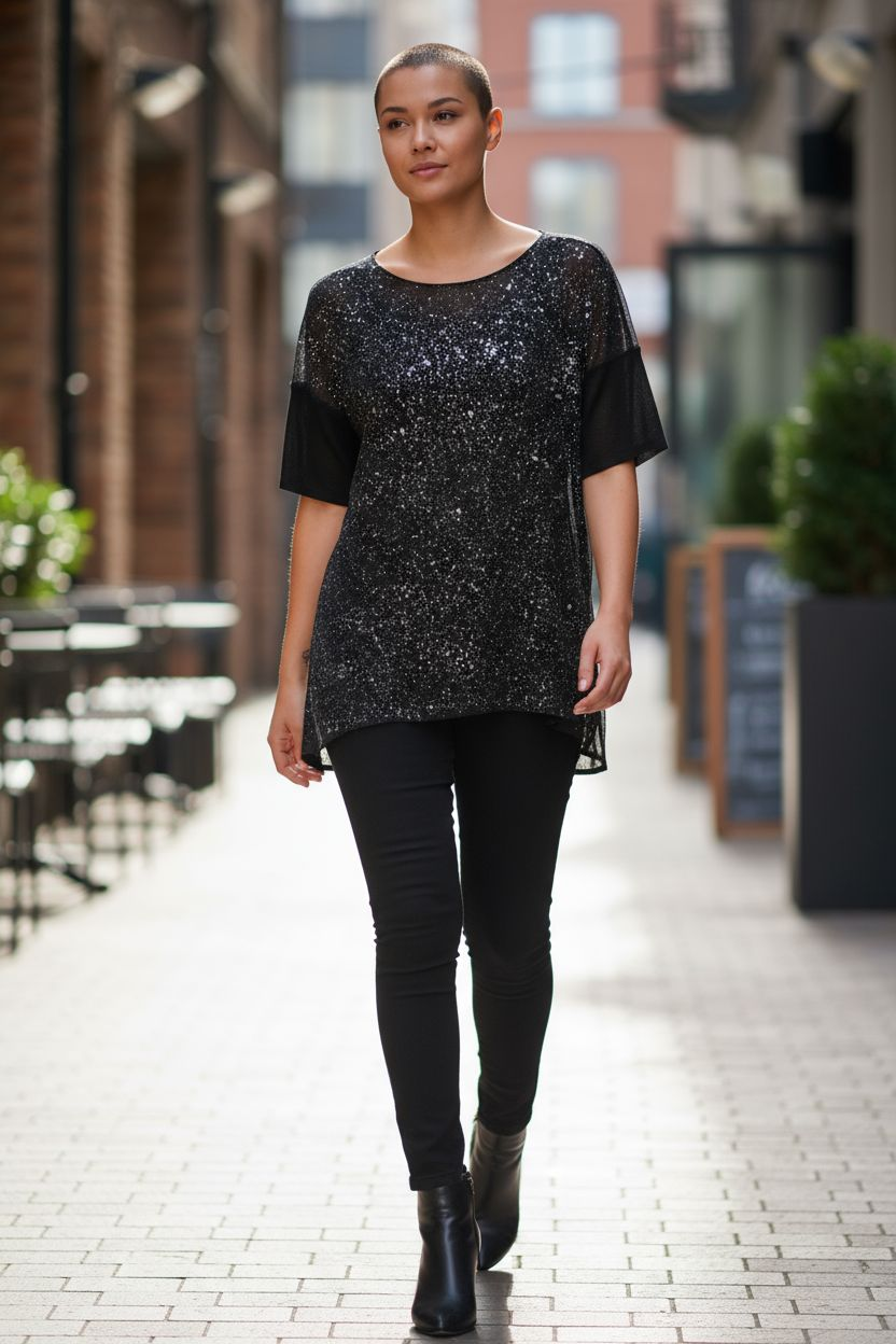 Tee shirt sarah pacini taille unique