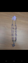 Charger l&#39;image dans la galerie, Collier en argent et amethyste
