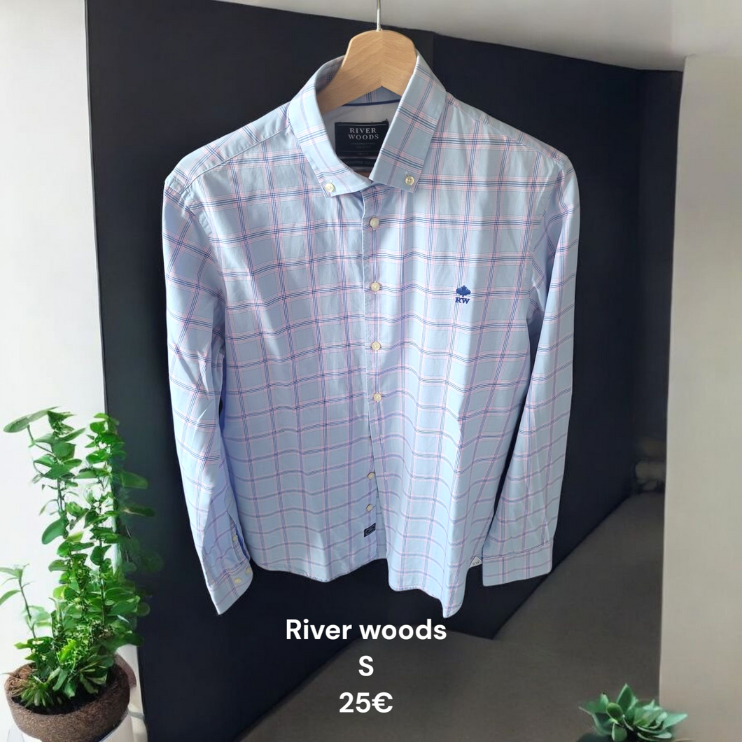 Chemise bleue river woods taille s