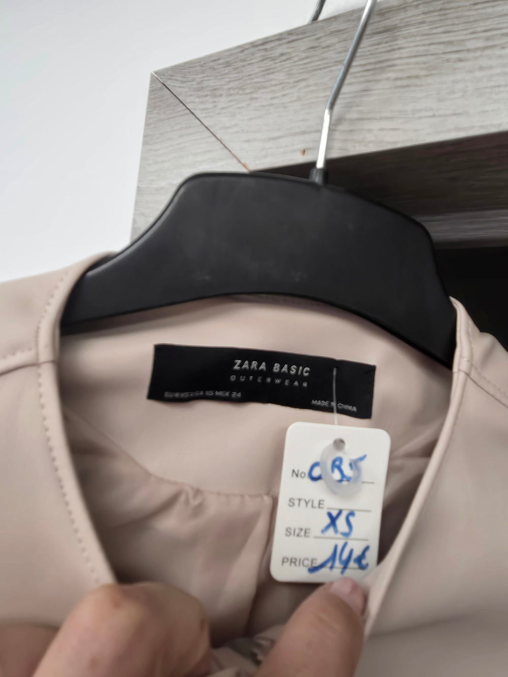 Veste rose zara taille xs