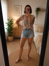 Charger l'image dans la galerie, Blouse fleurie taille m
